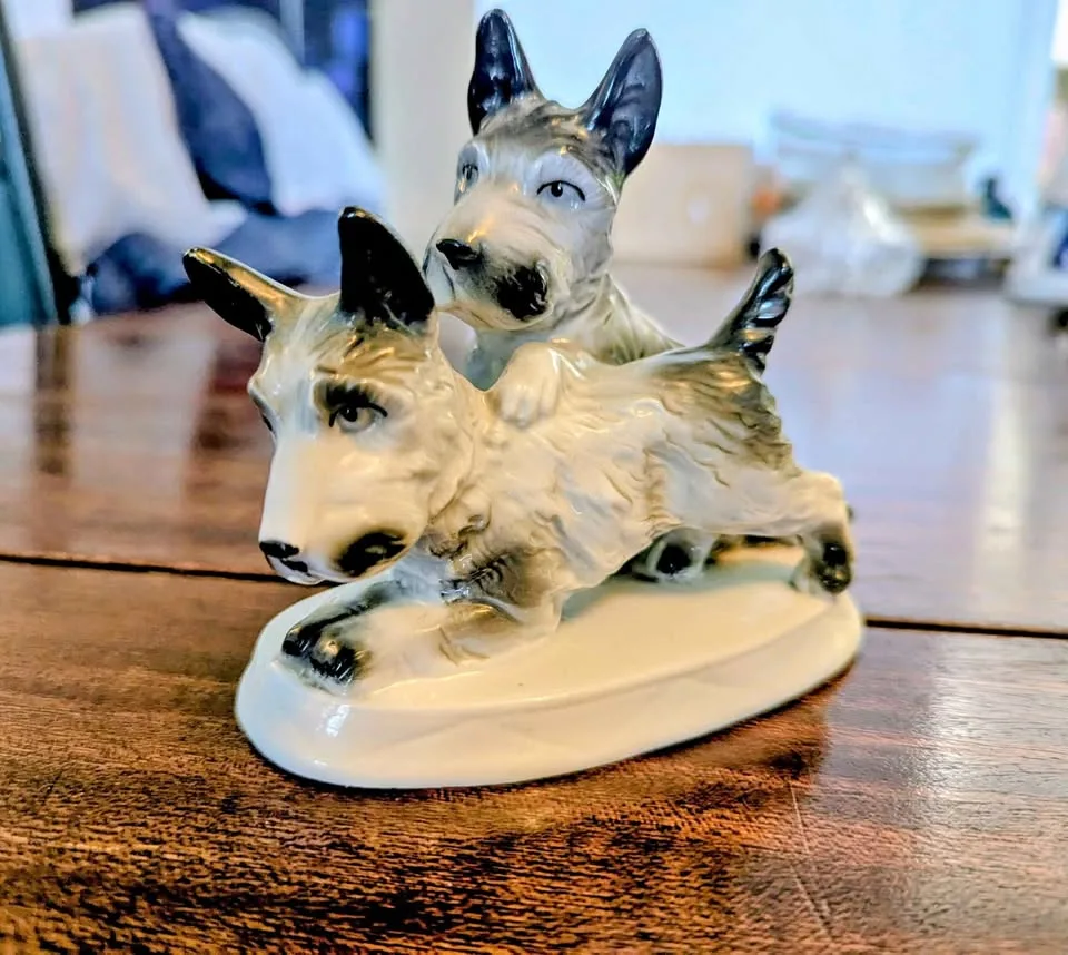 1930s Carl Scheidig Terrier Figurine thumbnail
