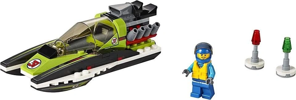 Lego City Race Boat - 95 Pieces ⚽️