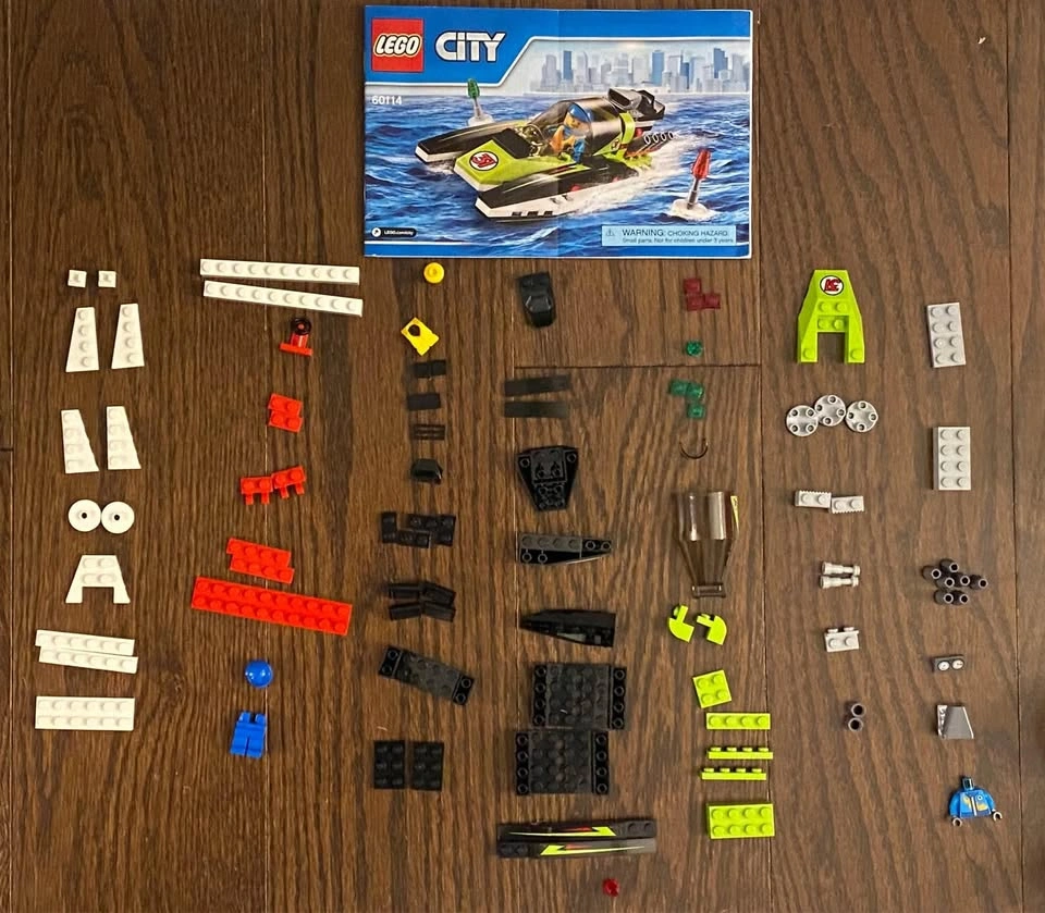 Lego City Race Boat - 95 Pieces ⚽️ - photo 4