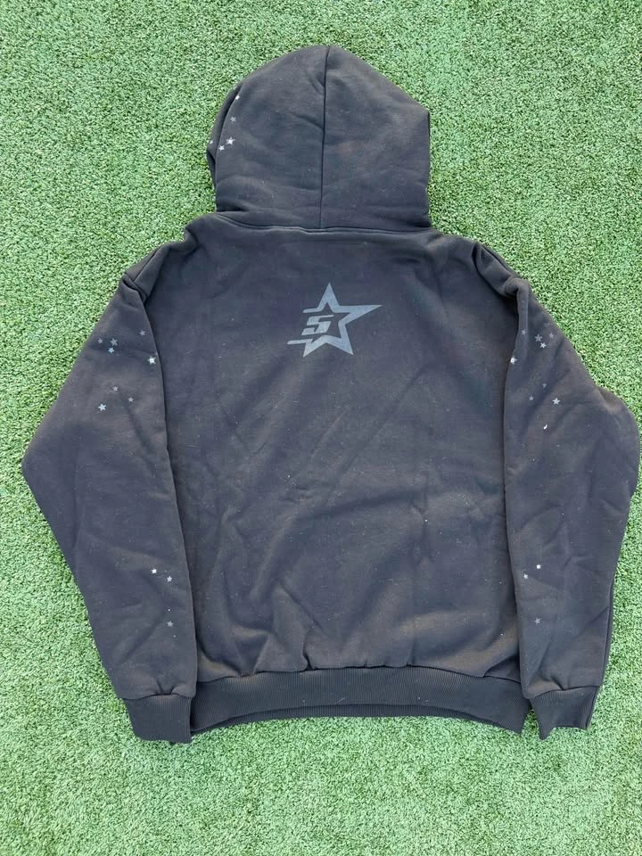 Sp5der Black Rhinestone V2 Size S Hoodie - photo 2