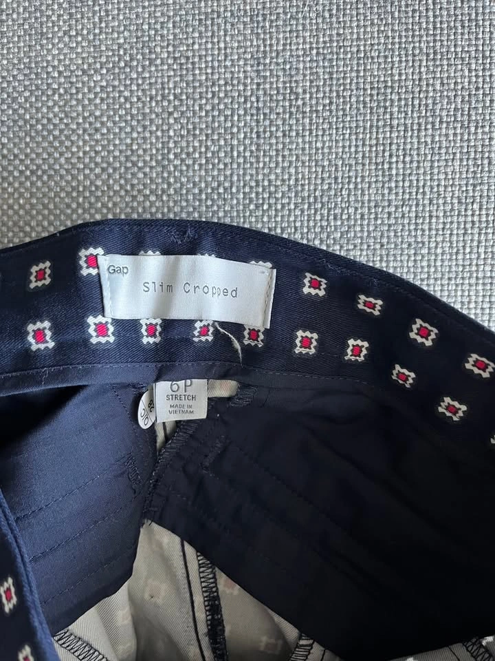 GAP Women's Slim Cropped Pant ~ Size 6 *NEW* ⚽️ - photo 5