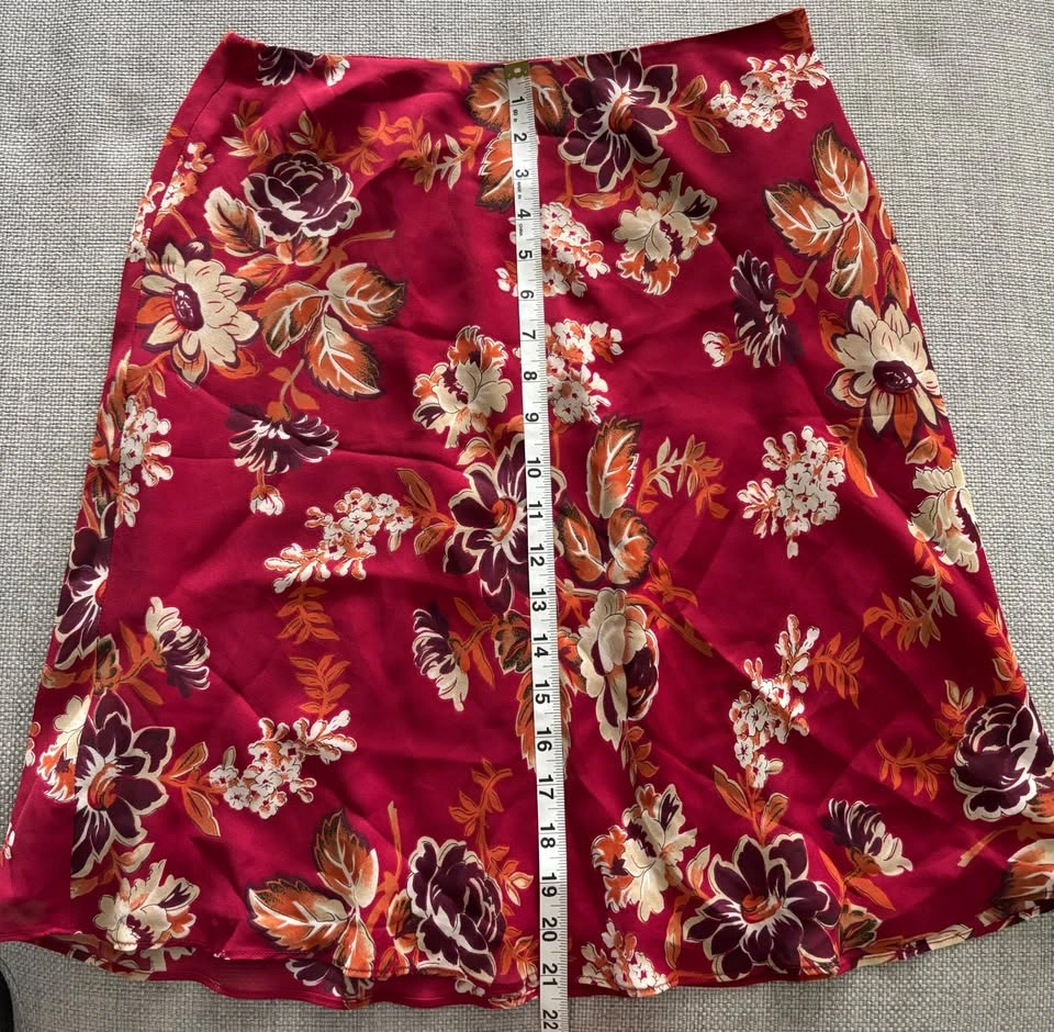 Ann Taylor Floral Lined Skirt ~ Size 8 Petite *NEW* ⚽️ - photo 4