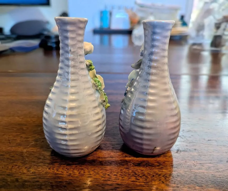 Vintage West Germany Elfinware Lusterware Vases image indicator(2)