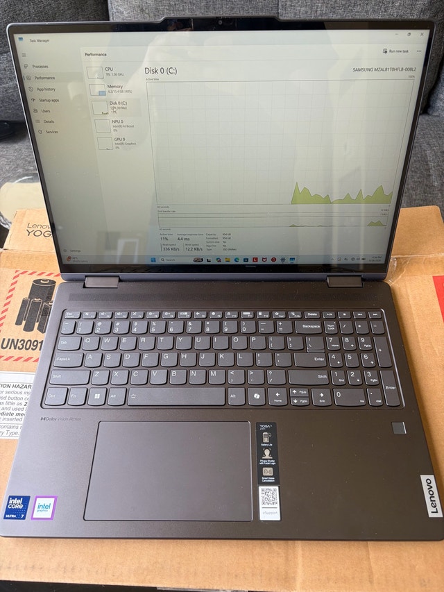 Lenovo Yoga 7 2-in-1 Laptop Touchscreen 16GB 1TB Core Ultra 7 - photo 2