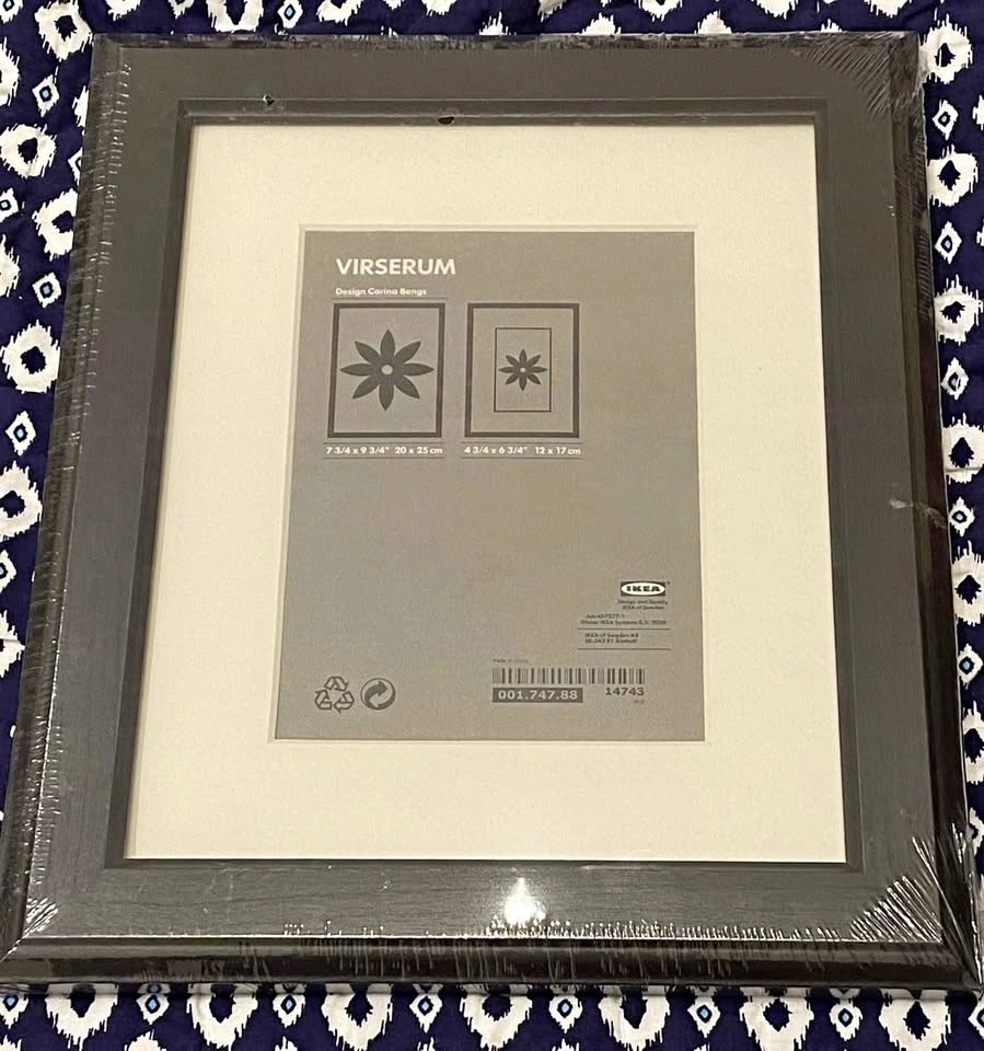 IKEA VIRSERUM Photo Frame ~ 20x25cm ~ 7 3/4 x 9 3/4" ⚽️