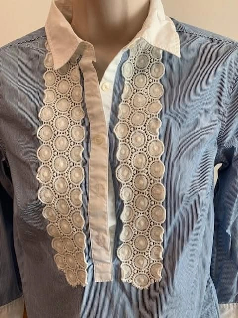 Banana Republic Top ~ Size XS Petite ⚽️ - photo 2