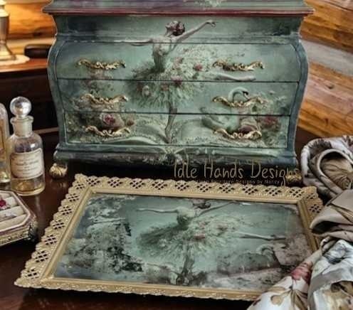 Ballerina Jewelry Mirror Tray - photo 4