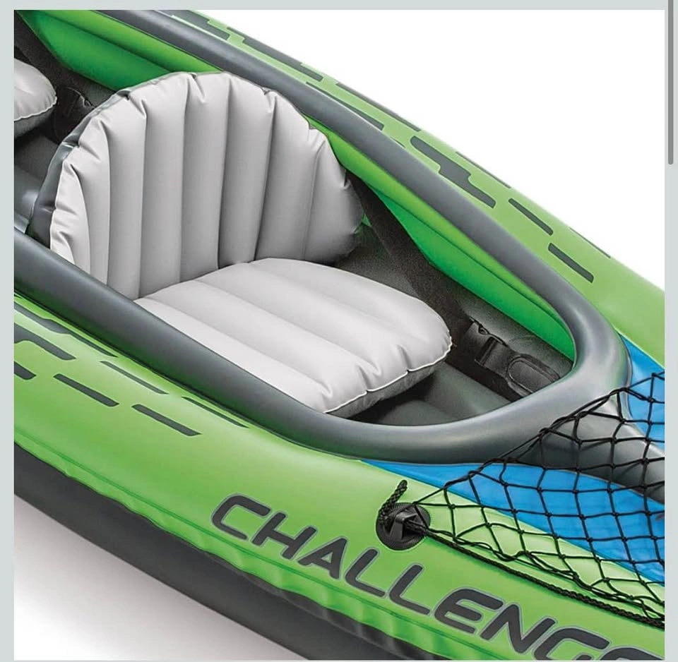 Intex Challenger K2 2-Person Inflatable Kayak with Oars and Pump - photo 2