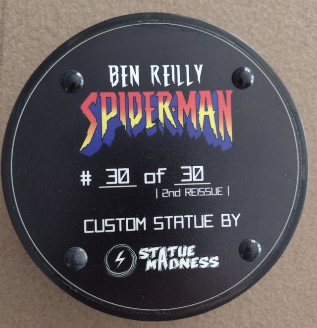 Very rare Spider-Man Venomized Ben Reilly Statue Madness Studio - photo 5