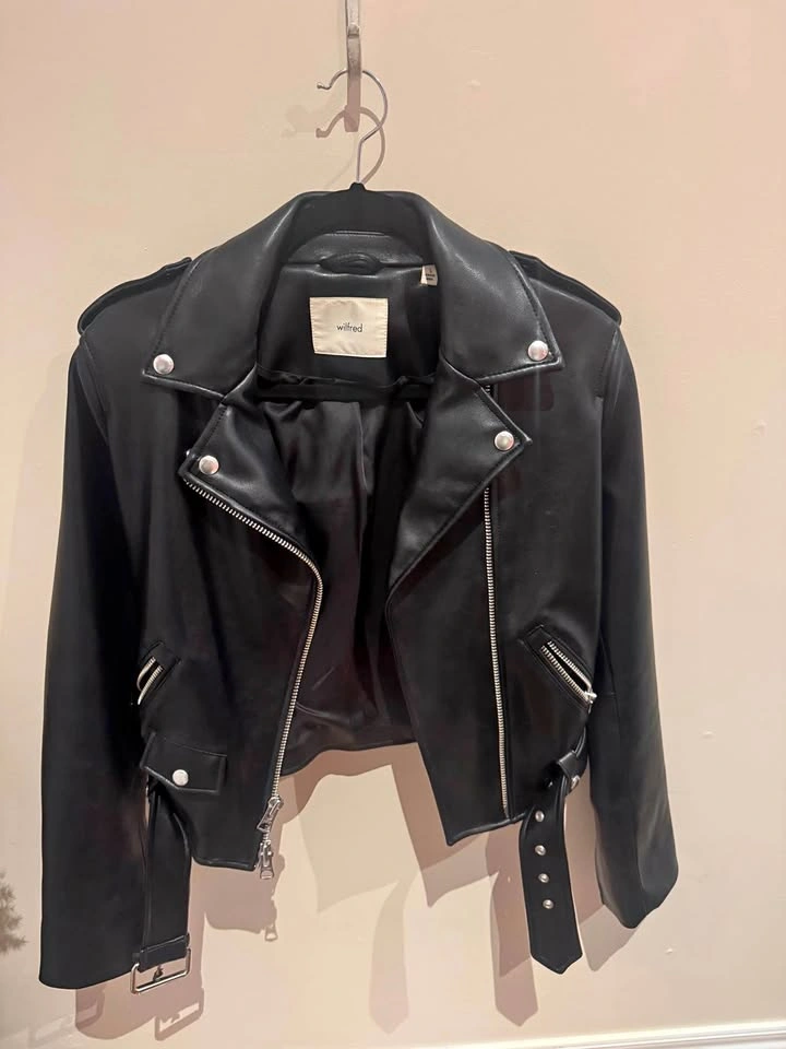 Wilfred moto jacket size small
