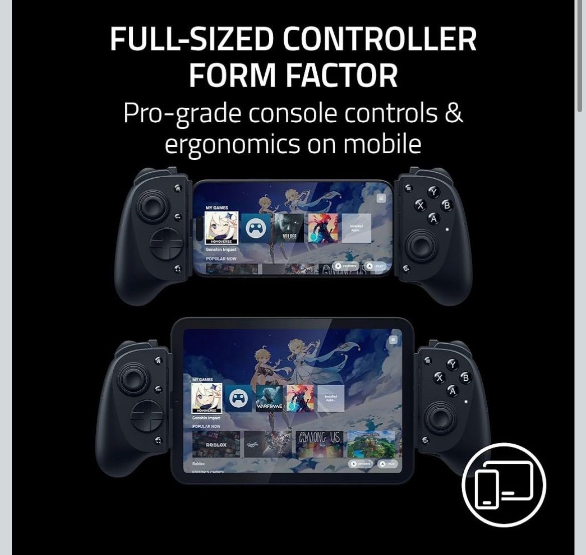 Razer Kishi Ultra Gaming Controller for Android, iPhone & iPad - photo 2