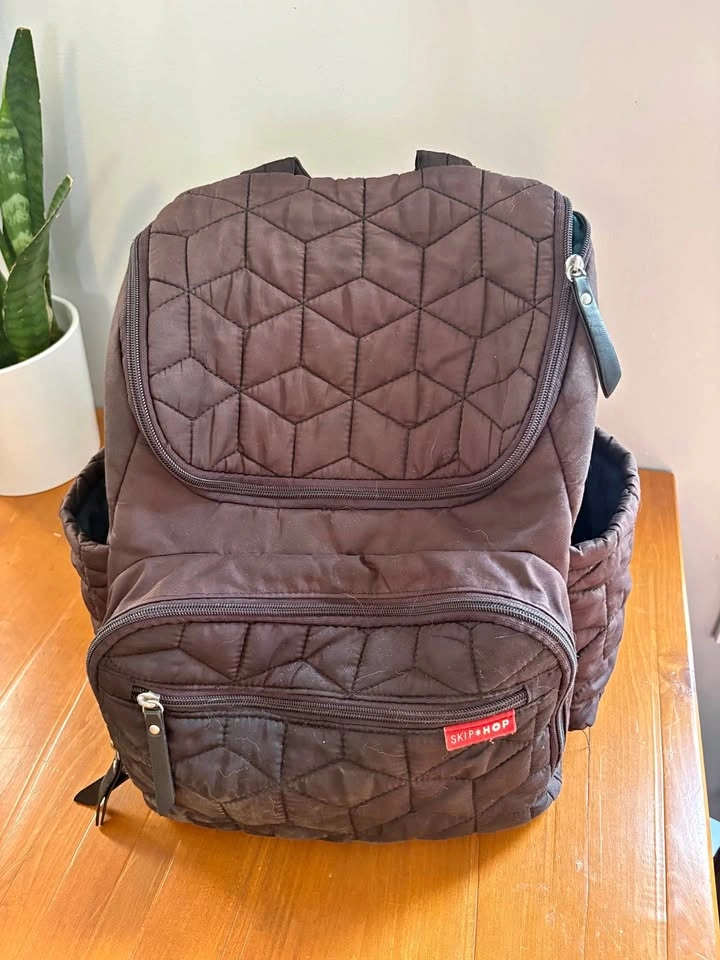 Black Skip Hop Diaper Bag