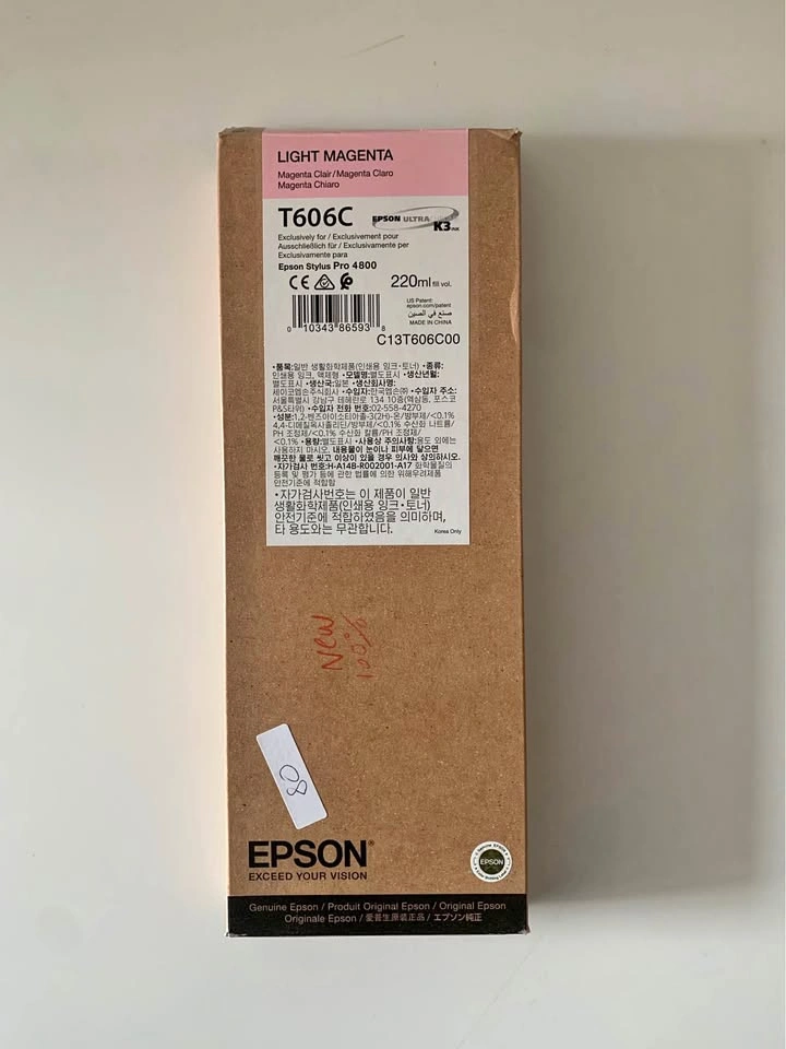 Epson T606C light magenta for Epson stylus pro 4800