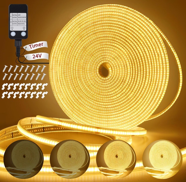 10M COB LED Strip Lights Outdoor Waterproof