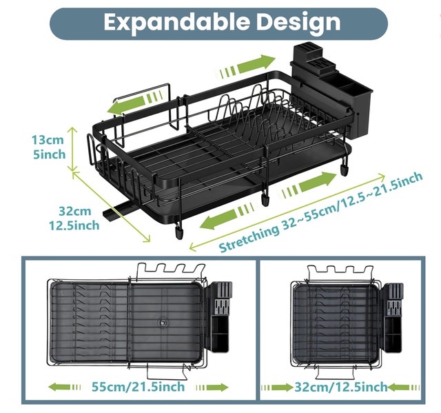 Dish Drying Rack for Kitchen Counter - photo 5
