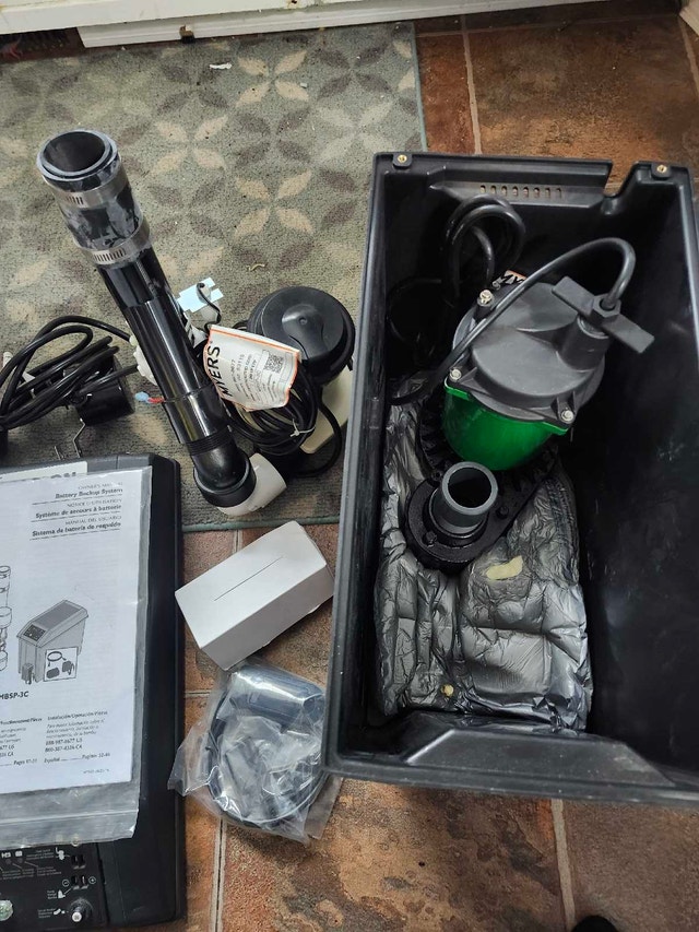 Pentair Myers Battery Backup Sump Pump System