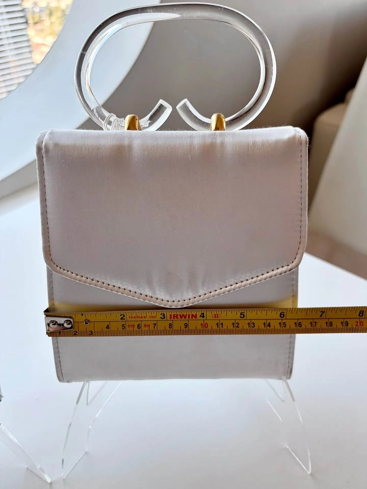 Princess Dye Collection White Satin Handbags - photo 3