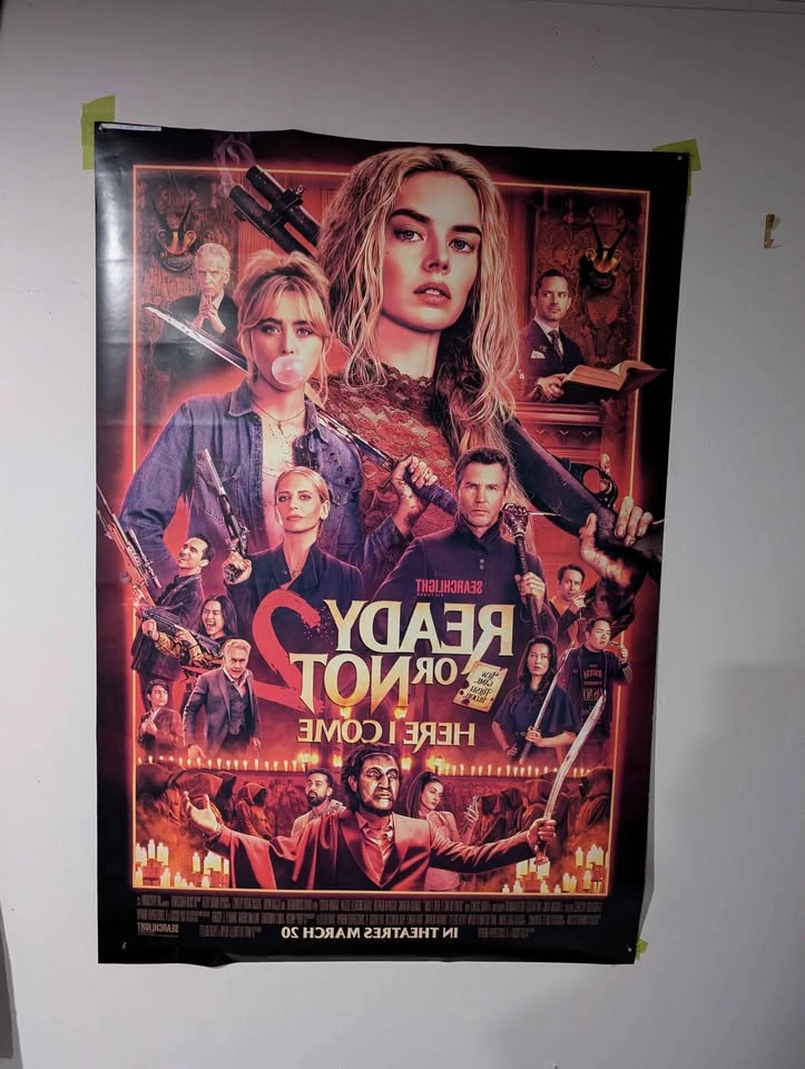 Authentic Double-Sided Ready or Not 2 Movie Poster (27x40) - photo 2