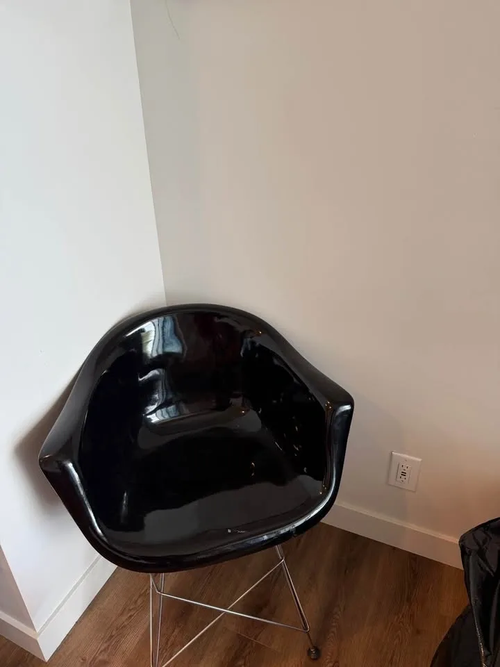 Modern Black Accent Chair / Dining Chair - photo 2