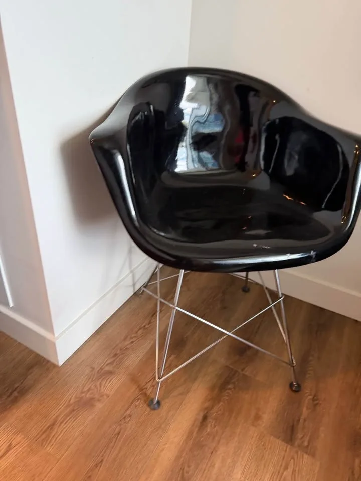 Modern Black Accent Chair / Dining Chair - photo 3