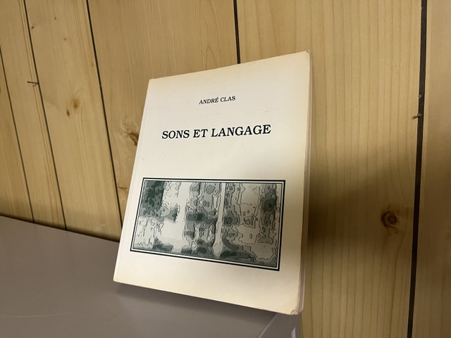 Sons et langage (Sounds and Language)