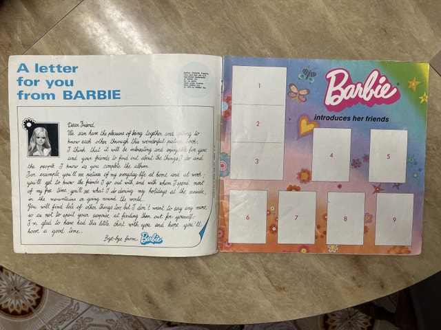 Barbie Panini Album - photo 3