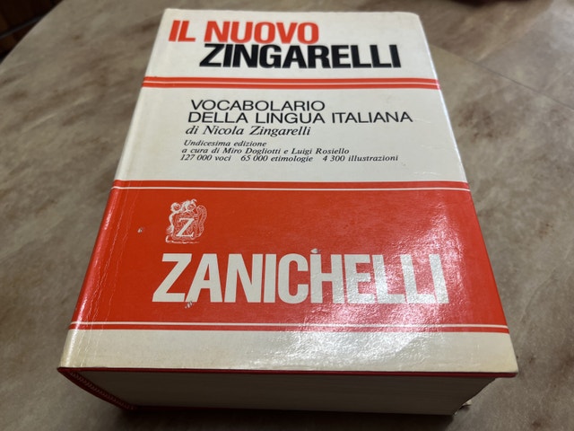 Zanichelli Italian Dictionary