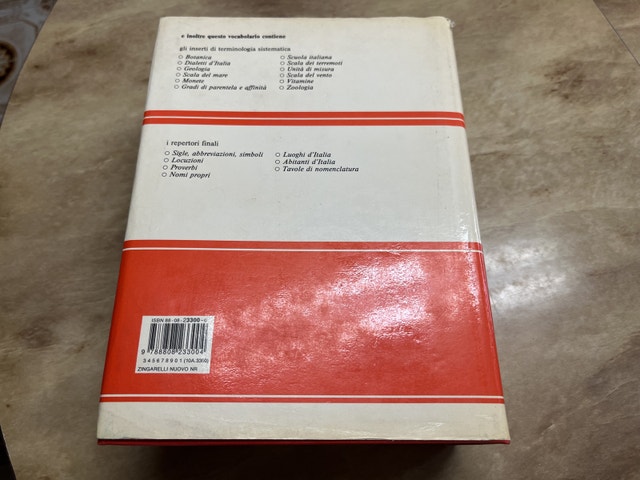 Zanichelli Italian Dictionary - photo 3