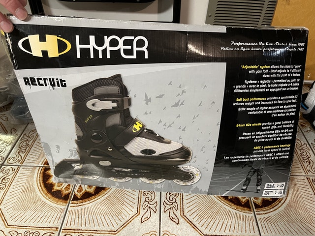 Hyper Recruit Roller Blades. Youth Size 7-10 - photo 3