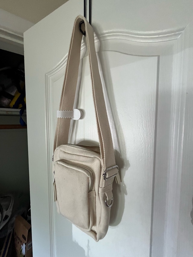 Small Crossbody bag, beige, brand new