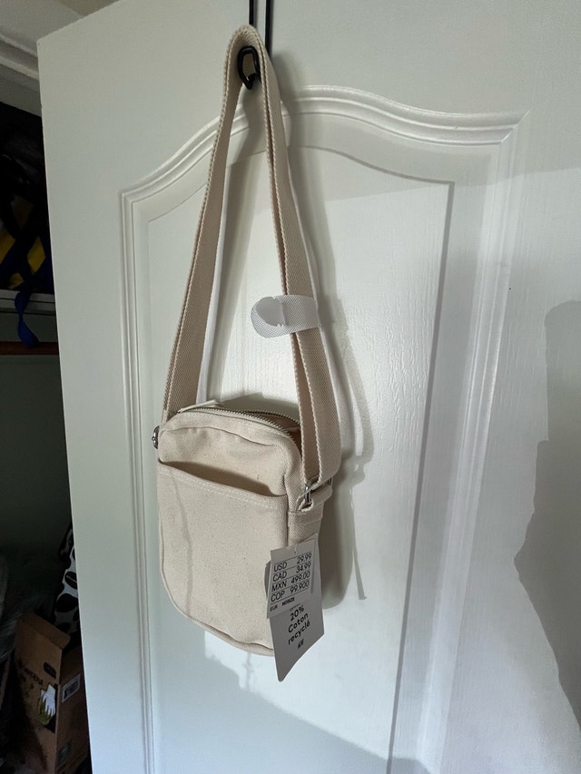 Small Crossbody bag, beige, brand new - photo 2