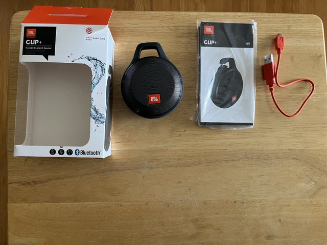 JBL Clip+ Bluetooth Speaker, New - photo 3