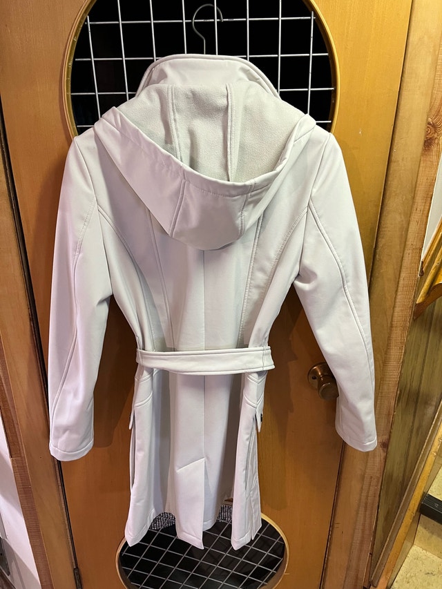Calvin Klein Spring/Fall Jacket, Light Grey, Women’s Size Small - photo 2