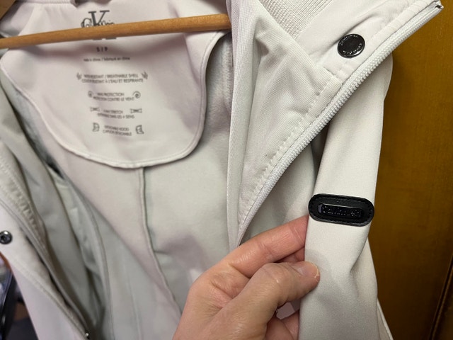 Calvin Klein Spring/Fall Jacket, Light Grey, Women’s Size Small - photo 4