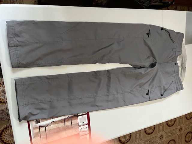 women’s Windriver, hiking pants, grey, size 6