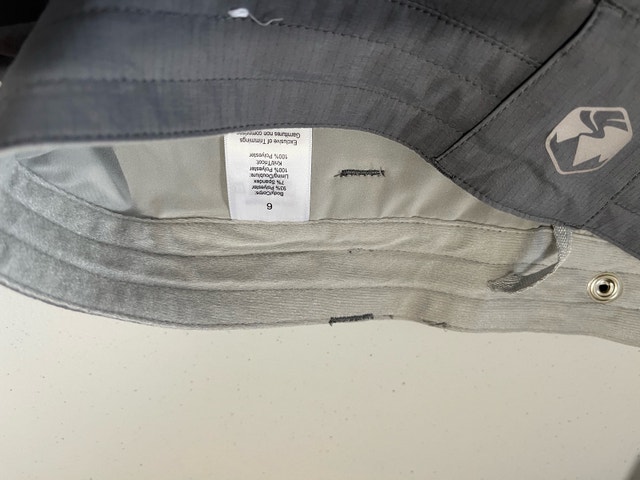 women’s Windriver, hiking pants, grey, size 6 - photo 4