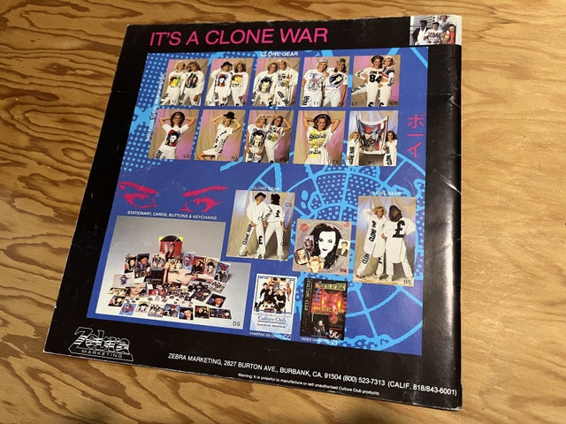 Culture Club Tour Book - photo 2