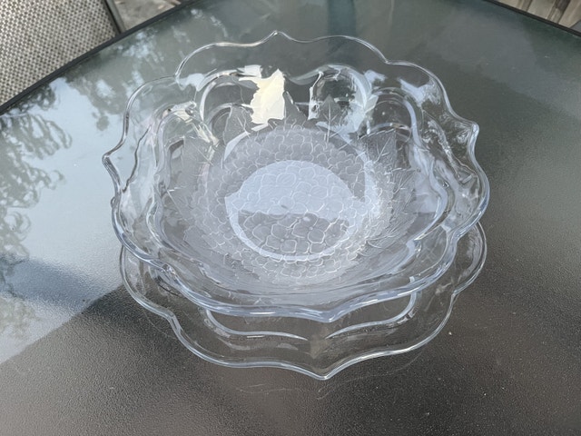 Crystal Serving Bowls
