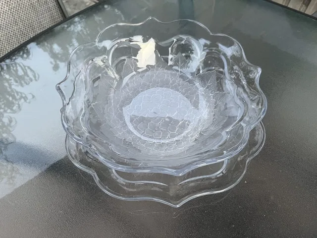 Crystal Serving Bowls