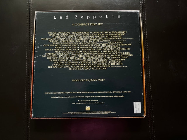 Led Zeppelin 4 CD Box Set - photo 3