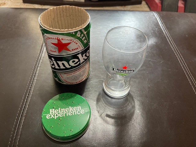 Heineken Memorabilia from the Heineken brewery in Amsterdam