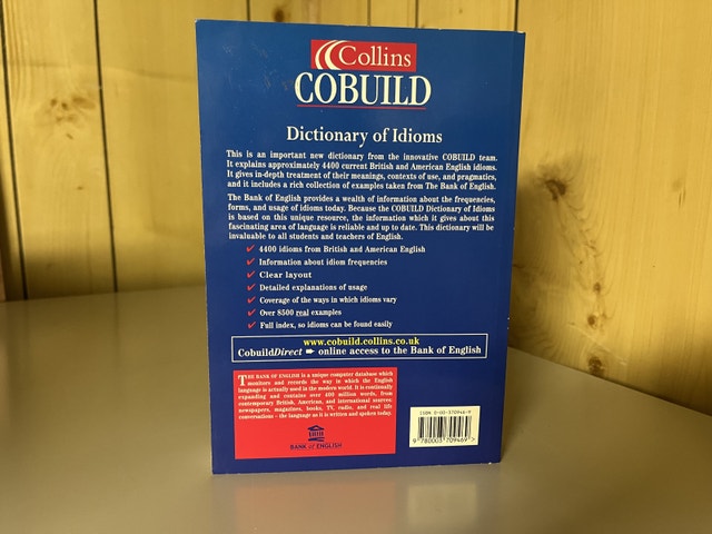 Collins Cobuild Dictionary of Idioms - photo 2