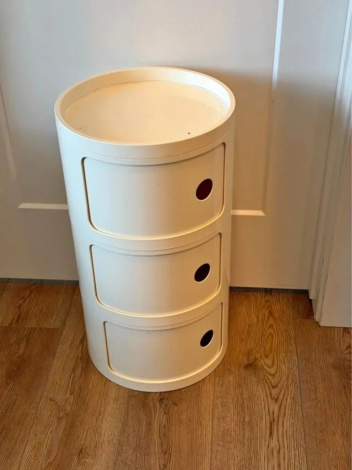 IKEA Kartell-Style 3-Drawer Storage Unit / Side Table