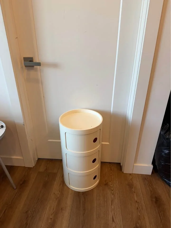 IKEA Kartell-Style 3-Drawer Storage Unit / Side Table - photo 2