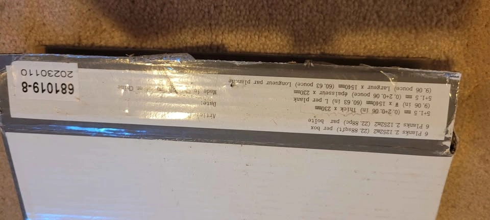 Waterproof, Vinyl Flooring Planks Light Grey - photo 5