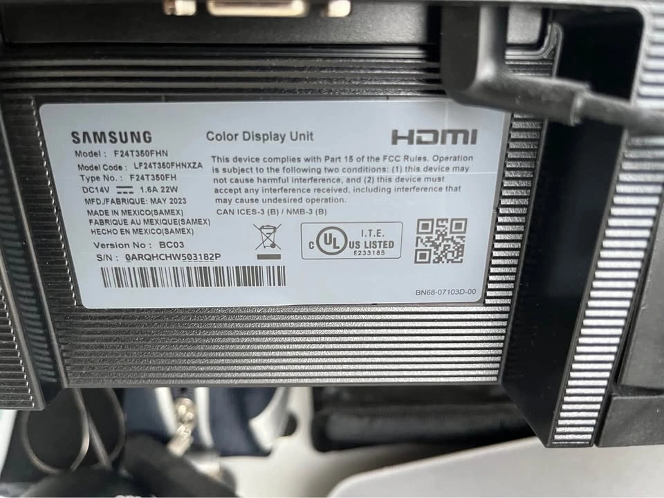 Samsung F24T350FHN 24" Monitor - photo 3