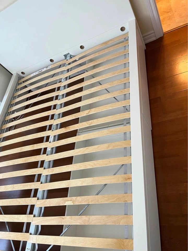IKEA MALM High Bed Frame with 2 Storage Boxes and LUROY slats - photo 3