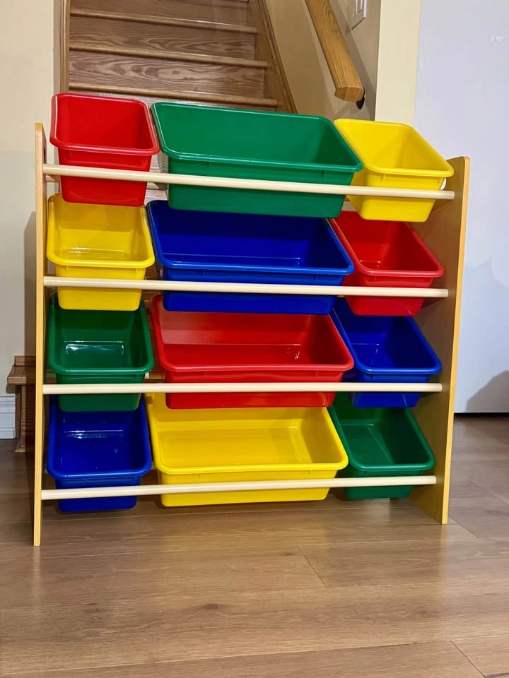 Kids Toy Storage Organizer & Kids Plastic Chair - photo 2