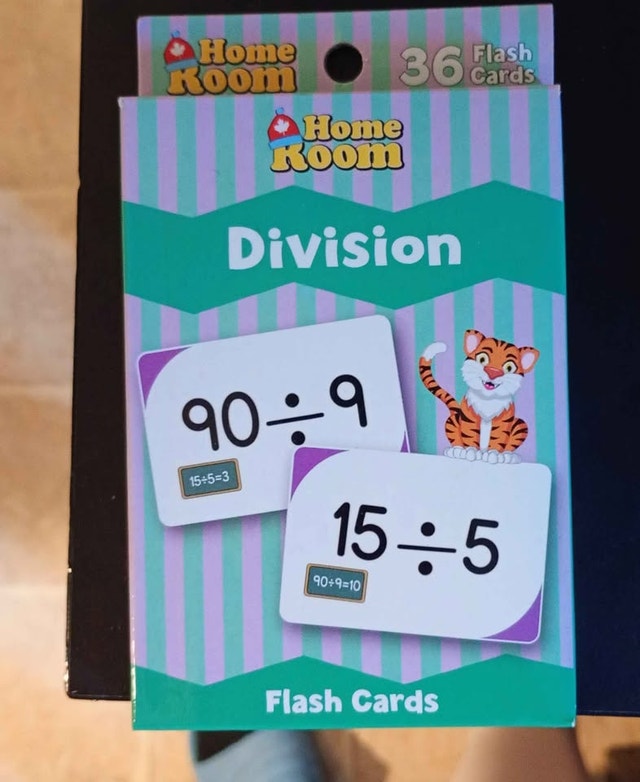 Division flash cards - photo 2