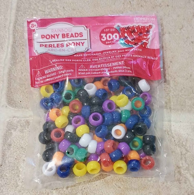 Pony beads